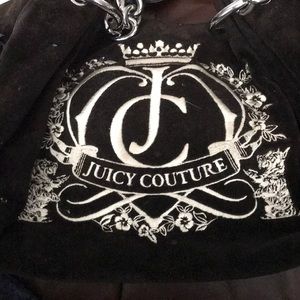 Black Juicy Couture shoulder bag